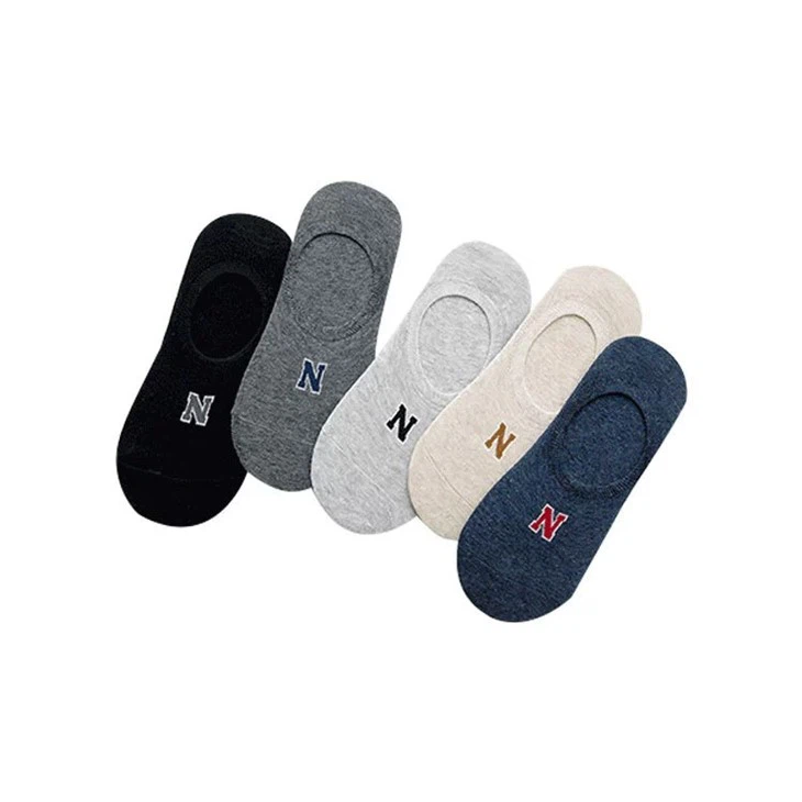 Niedrig geschnittene, flache Silikon-Anti-Rutsch-Socken
