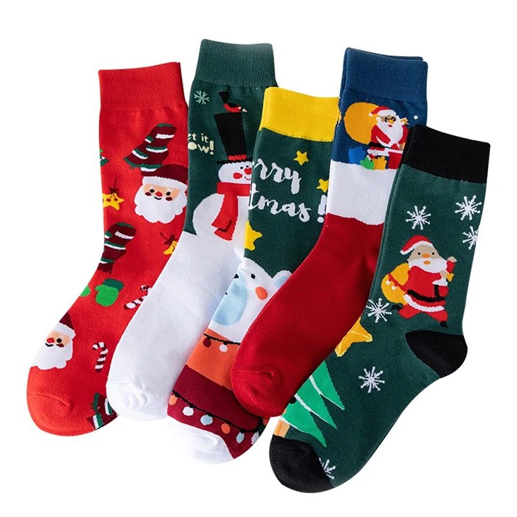 Men's Comfortable Customized Christmas Socks